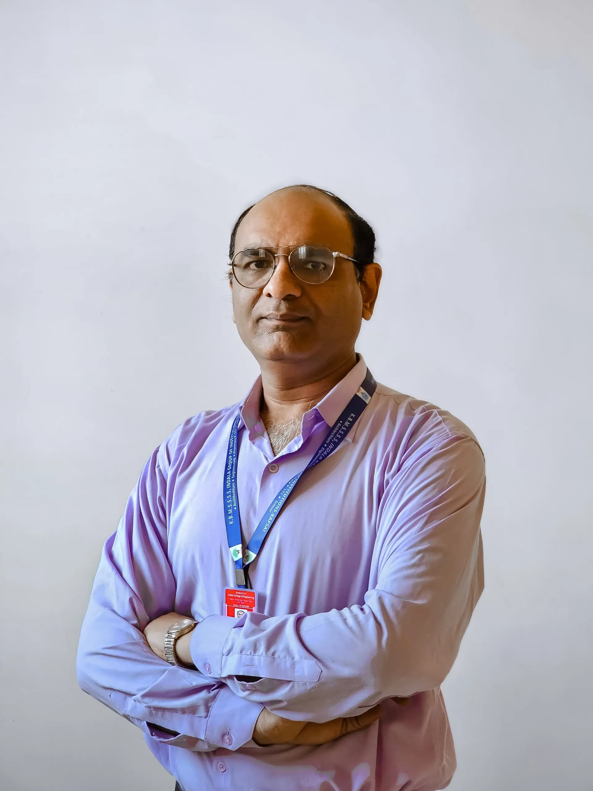 Portrait of the Principal, Prof. Rajendra Laxman Bharambe